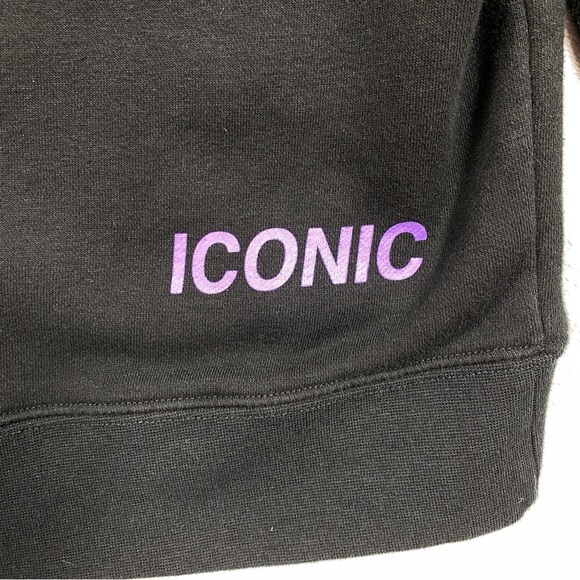 Jeffree Star Fashion Hoodie Unisex Size Medium Black Purple "5 Year Anniversary" - Picture 5 of 7